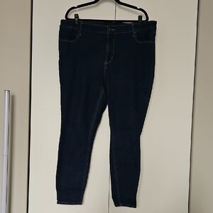 Old Navy Women's Dark Blue Skinny Jeans